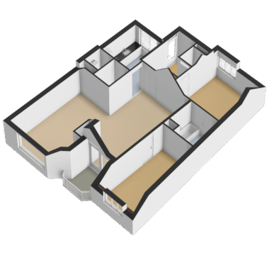 202_Tweede verdieping - 3D